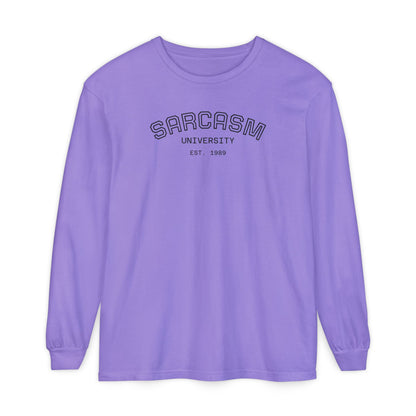 Sarcasm University Long Sleeve Tee
