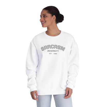 Sarcasm University Unisex Crewneck Sweatshirt