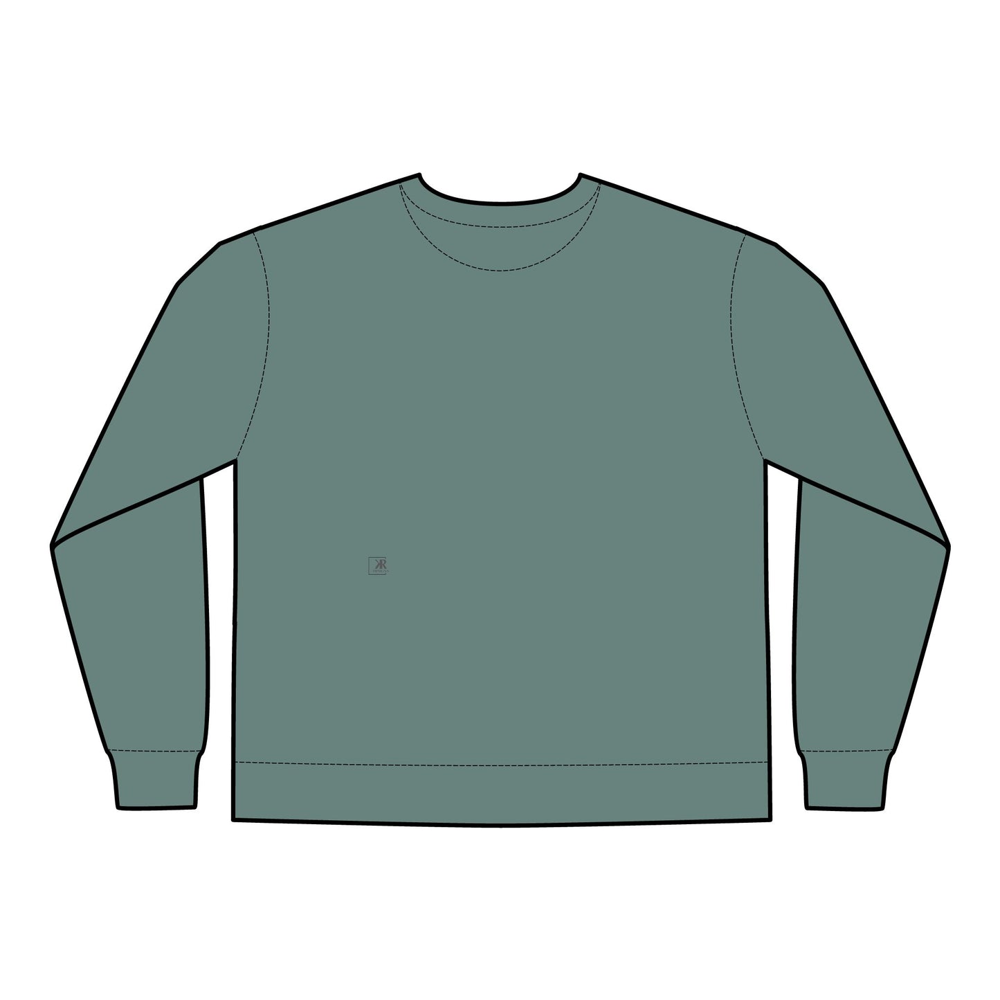 Pride Rainbow Crewneck Sweatshirt - Unisex ComfortWash®