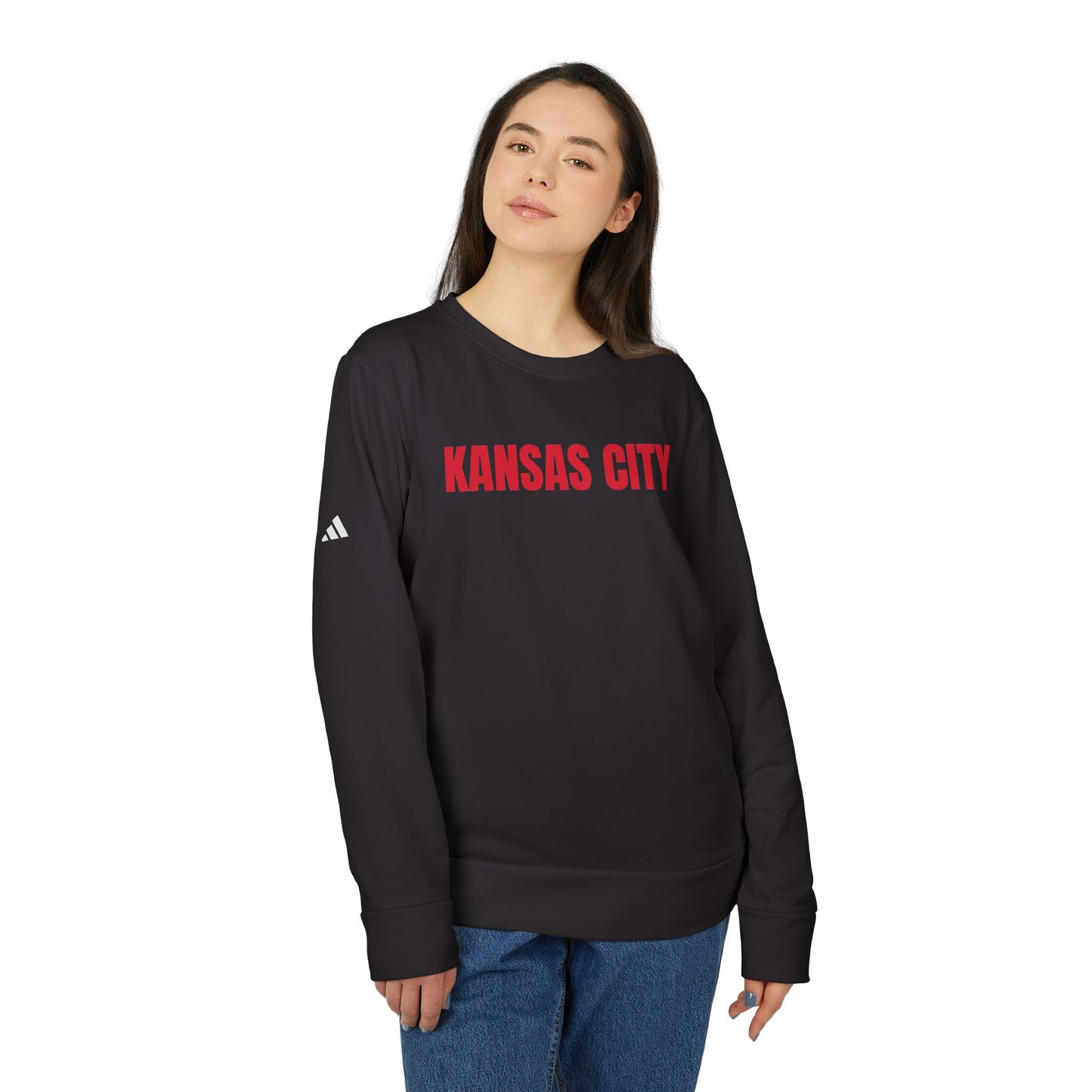 Kansas City adidas Fleece Crewneck Sweatshirt